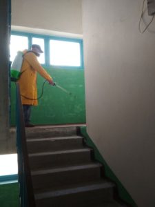 Какие дома в Славянске уже дезинфицировали от коронавируса. Адреса