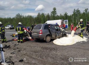 Возле Лимана произошло ДТП. Один человек погиб еще четыре пострадали