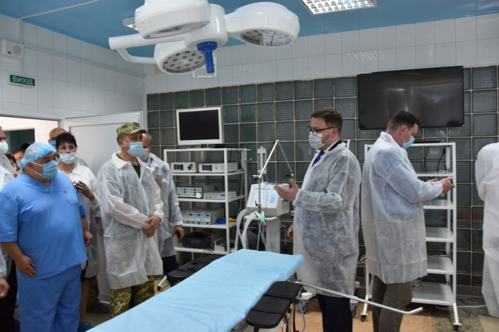 Посли Польщі, Латвії, Словаччини та Естонії подивились лікарні Слов’янська