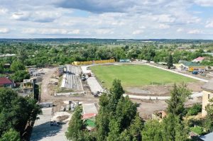 Реконструкция стадиона имени Скиданова в Славянске: опубликованы впечатляющие фото