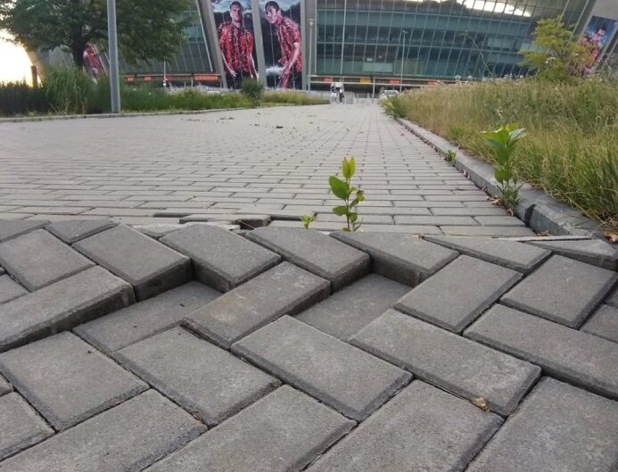 Грусть дня: как сейчас выглядит территория возле «Донбасс Арены». Фото