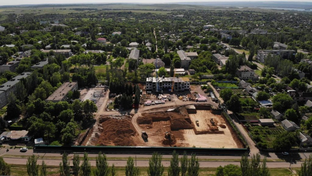 Как движется строительство жилого комплекса в Николаевке: фото