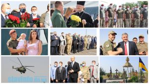 За участю Авакова та Шмигаля: фоторепортаж  з  урочистого мітингу до Дня  звільнення Слов’янська та Краматорська на горі Карачун