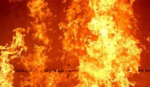 В Славянске при пожаре сгорел мужчина
