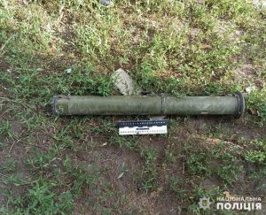 Слов’янські оперативники вилучили у місцевого жителя гранатомет