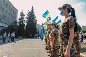 Гвардійці провели урочистості з нагоди Дня Державного Прапора та Дня Незалежності