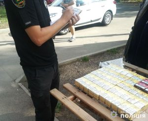У Слов’янську поліцейські конфіскували сигарети без акцизних марок
