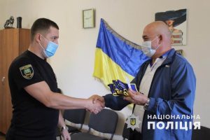 Добровольці з формування «Варта Лиманщини» забезпечують правопорядок в місті разом з поліцією