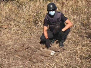 У Слов’янському районі рятувальники  знищили 28 боєприпасів часів Другої світової війни