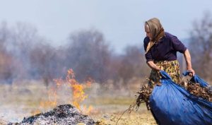 Осенние костры: чем дышат жители Славянска