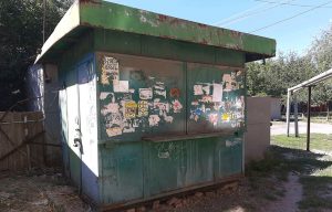 У Слов’янську повідомили про демонтаж самовільно встановленої тимчасової споруди (власник не відомий)