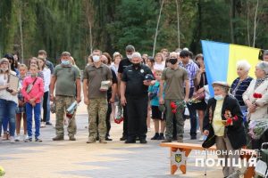 Поліцейські взяли участь у пам’ятних заходах, присвячених визволенню Слов’янська