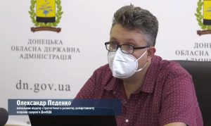Заполняемость мест в больницах Донецкой области для инфицированных COVID-19 более 50 %