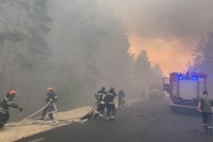 В Луганской области возник новый пожар: уже начали взрываться боеприпасы