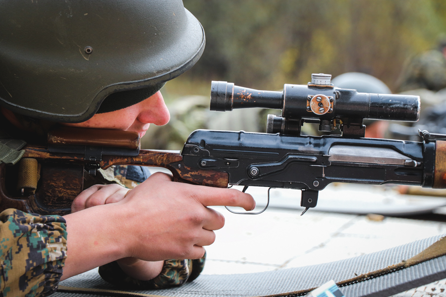 Снайперські пари пройшли підготовку на Сході. Фото