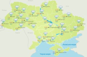 В Украину идет сильное похолодание и дожди: прогноз