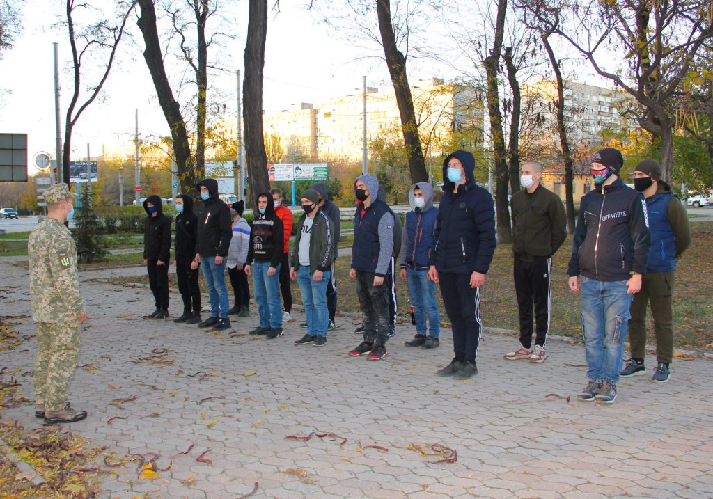На Донечині відбулась чергова відправка призовників на строкову військову службу