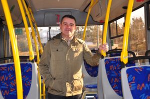 Славянск получил третий новый троллейбус из пяти