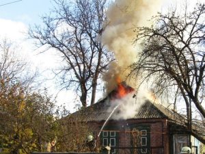 У Слов’янську горів будинок