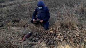 Слов’янський район: піротехніки вилучили поблизу населеного пункту 71 вибухонебезпечний предмет