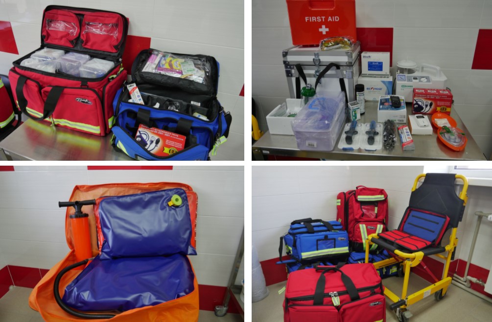 Рятувальник Донеччини отримали нове медичне оснащення для надання якісної медичної допомоги мешканцям регіону