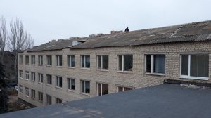 В Славянской школе искусств ремонтируют крышу