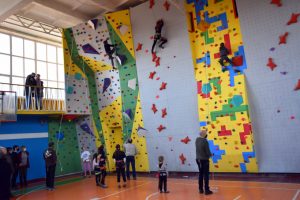 У Слов’янську відкрили унікальний скеледром. Відео