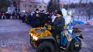 Воспитанникам «Изумрудного города» подарили квадроциклы