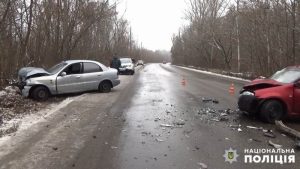 Сталося ДТП з п’ятьма постраждалими на виїзді зі Слов’янська