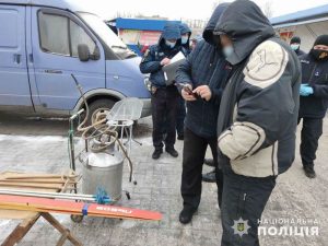 У Слов’янську проходять рейди поліції по ринках та місцях стихійної торгівлі