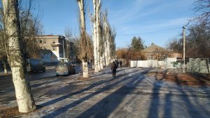 В выходные из-за гололеда в Славянске увеличилось количество травм