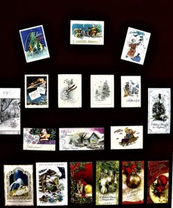 В музее Славянска выставка старинных открыток и игрушек