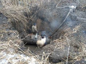 Ремонтна бригада усунула два пориви на водогоні «Горлівка-Торецьк»