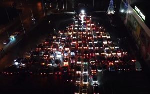 В Святогорске «построят» рождественскую авто-елку