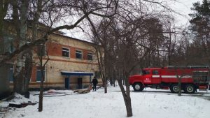 В Святогорске горела база отдыха “Зеленая роща”