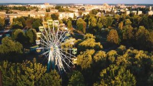 В Славянске рассматривают перспективу демонтажа «Колеса обозрения»