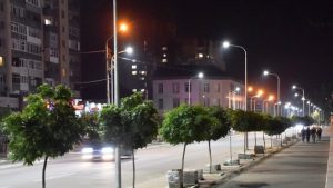 В Славянске снова экономят на освещении улиц