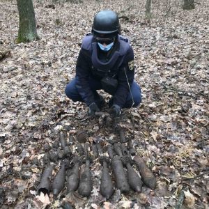 Маяки: піротехніки ДСНС вилучили 28 вибухонебезпечних предметів