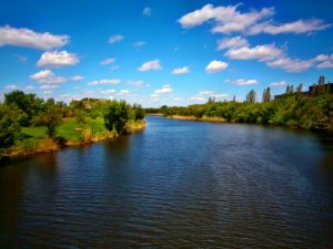 В Краматорске в реке Казенный Торец утонула женщина