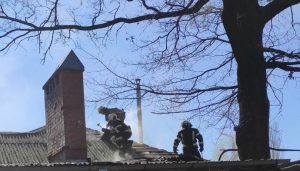 На Славкурорте горела “Атлантида”