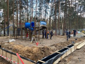 В Святогорске строят “Речной вокзал” для детей