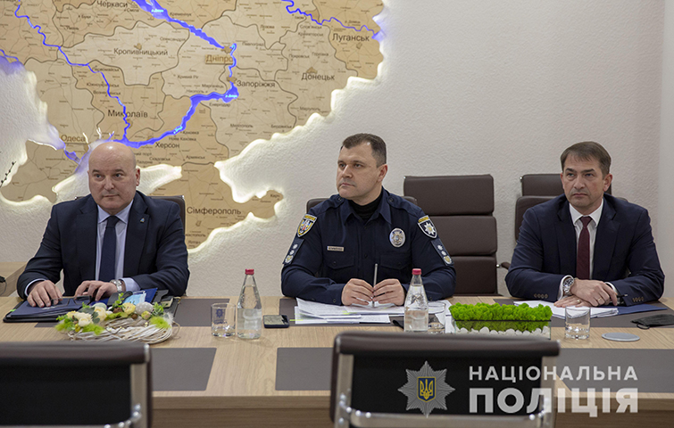 Председатель Нацполиции Игорь Клименко провел онлайн-встречу с представителями Государственного департамента США
