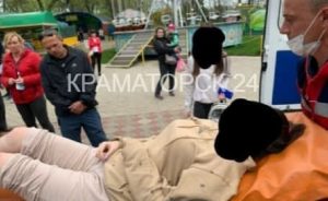 На аттракционе в парке «Юбилейный» произошло ЧП