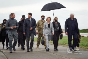 Голова Верховної Ради та Спікер Саейму Латвійської Республіки прибули до Донецької області