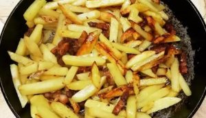 Вы умеете жарить по-настоящему вкусную картошку? 5 лайфхаков к применению