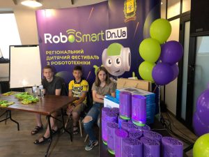 У Слов’янську розпочав роботу регіональний фестиваль “RoboSmart Dn.Ua”