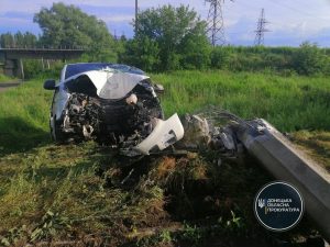 В ДТП в Славянске мужчина погиб на месте, двое пассажиров – в тяжелом состоянии