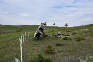 На Донеччині вшанували пам’ять льотчиків літака, що був збитий над Слов’янськом