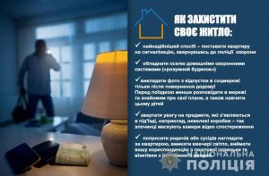 Моніторинг соцмереж: як квартирні крадії полюють на майно. Поради поліції щодо захисту житла