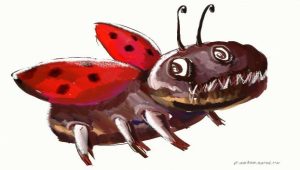 Божьи коровки атаковали Мариуполь